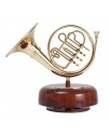 旋轉 管樂樂器 音樂盒 薩士風/小號/圓號 MUSIC BOX